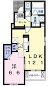 サニーガーデン Bの間取り画像