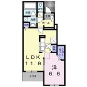 アジュールの間取り画像