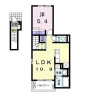 プラシード・コートBの間取り画像