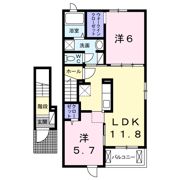 フィオリーレⅡの間取り画像