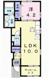 プラシードBの間取り画像