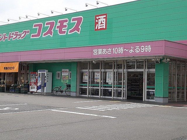 近くのコスモス城南店まで900m(徒歩12分)