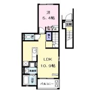 エスポワールKⅡの間取り画像