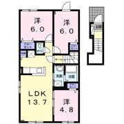 メゾン東陽Ⅲの間取り画像