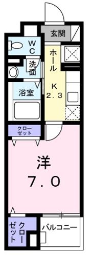 カリーノⅡの間取り画像