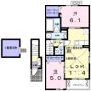 パールNIRAGAWA Ⅰの間取り画像