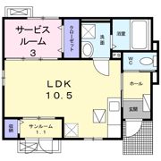 A・D ミィールⅡの間取り画像