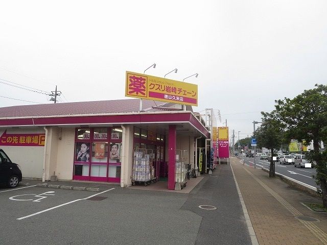 近くのクスリ岩崎チェーン徳山久米店まで550m（徒歩7分）
