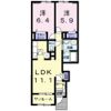エスポワール・中城の間取り画像