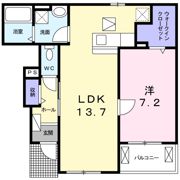フィオーレ トレスの間取り画像