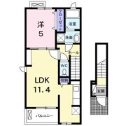 グレースコートⅤの間取り画像