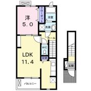 グレースコートⅤの間取り画像