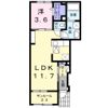 ラフレ・アンジュールの間取り画像