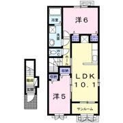 エーデルハイム K3の間取り画像