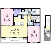 ラ・フィオーレⅠの間取り画像