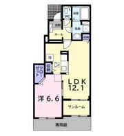 セオアジュールの間取り画像