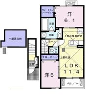 エルカミーノⅠの間取り画像