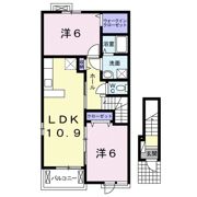 クレメント大和Ⅱの間取り画像