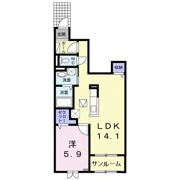 アリエッタの間取り画像