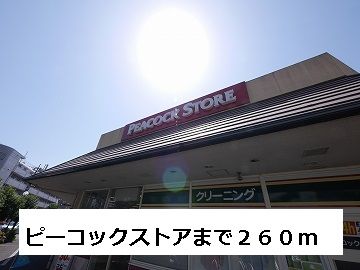 近くのピーコックストアまで260m(徒歩4分)