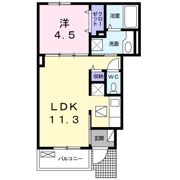 アウローラ S・Fの間取り画像