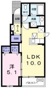 メゾン八王子 Ⅰの間取り画像