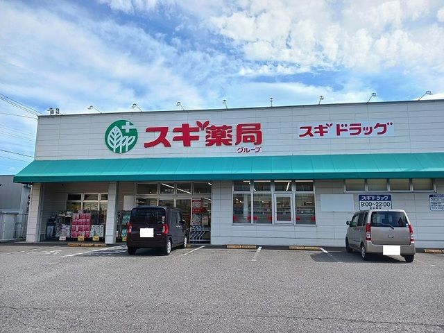 近くのスギドラッグまで550m（徒歩7分）
