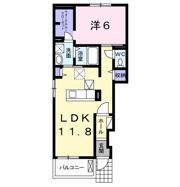 グラシオッソKの間取り画像