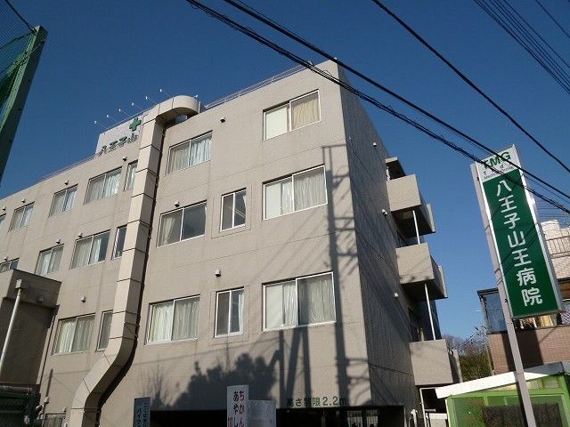 近くの八王子山王病院まで1,000m（徒歩13分）