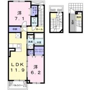 アビタシオンの間取り画像