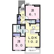 Brook House Bの間取り画像