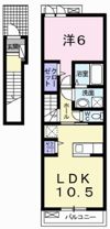 プリティー ブルⅡの間取り画像