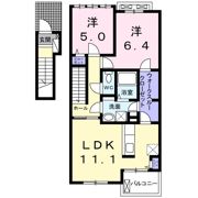 コンフォートK 十壱番館の間取り画像