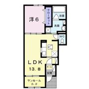 シャイニング 蒼Ⅱの間取り画像