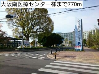 近くの病院まで770m（徒歩10分）