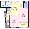 グレイスヒル弐番館の間取り画像
