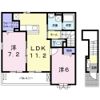 ヴァイオレットAの間取り画像