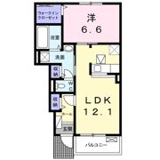 ラルーチェA棟の間取り画像