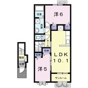 ハイナブリッサDの間取り画像