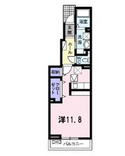 ラディアⅠの間取り画像