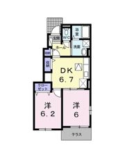 エステートⅢの間取り画像