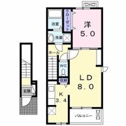 サンモールM Aの間取り画像