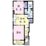 アルオナⅢの間取り画像