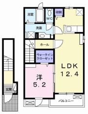 K．AKEの間取り画像