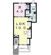 ユニゾンFの間取り画像