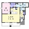 プレシャス 京 Aの間取り画像