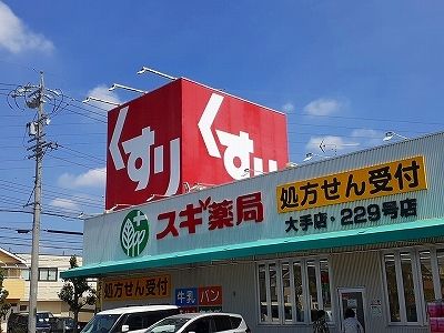 近くのドラッグストアまで900m（徒歩12分）
