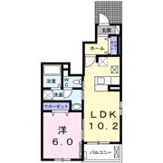 アレス・ホーラⅡの間取り画像