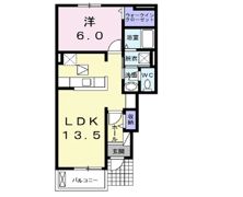 カルムメゾンの間取り画像