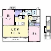 ラビエールの間取り画像